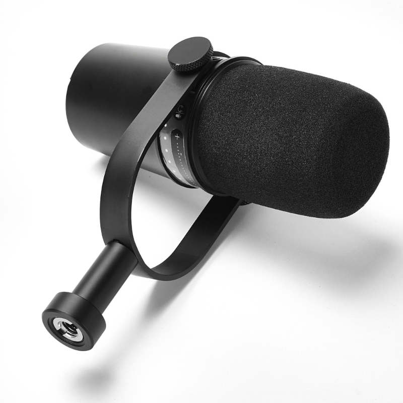 Shure Mic Mv7 - Replacement Mic Windscreen Cover Flocked Sponge
