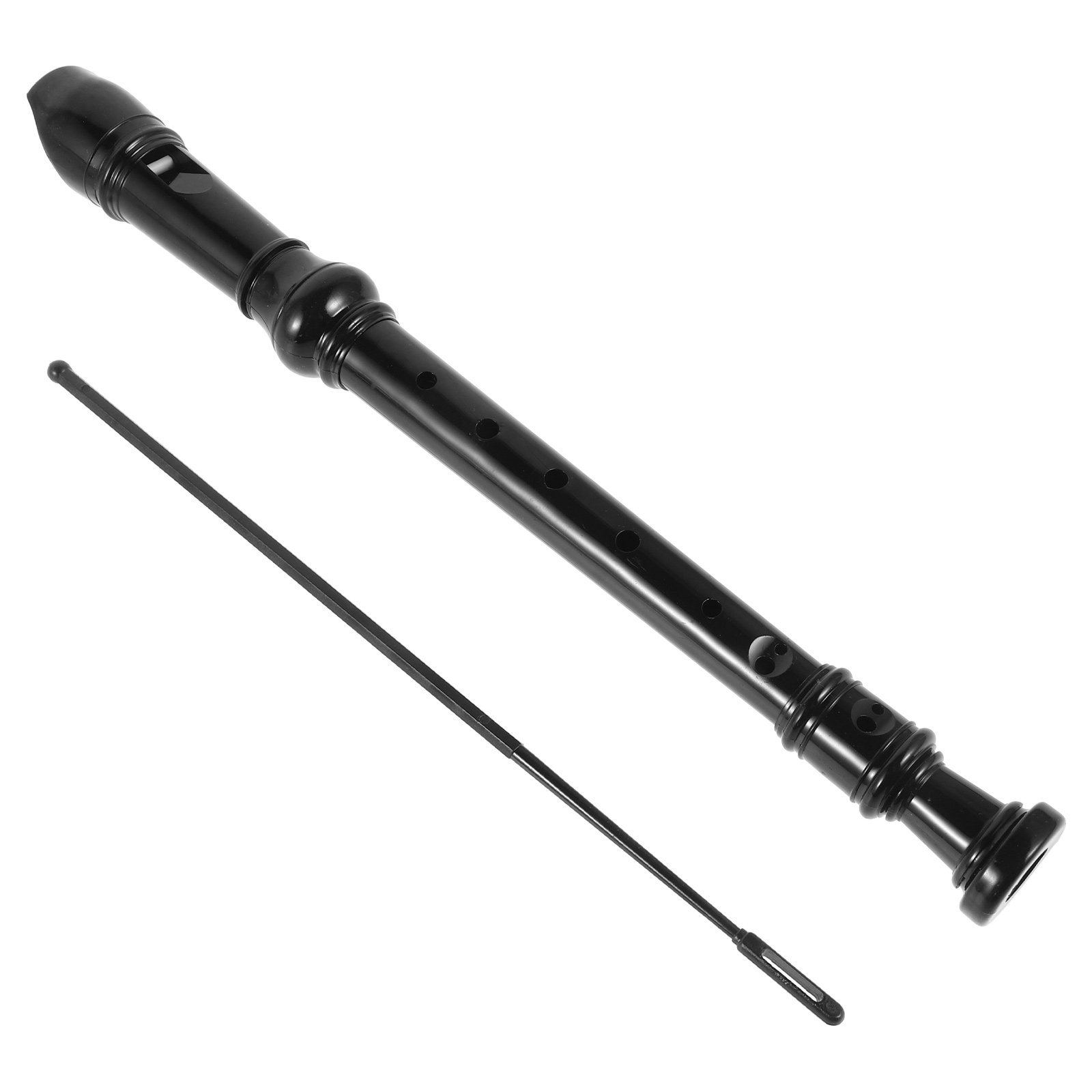 8 Hole Black Transparent ABS R - Soprano Recorder Plastic 评论和价格