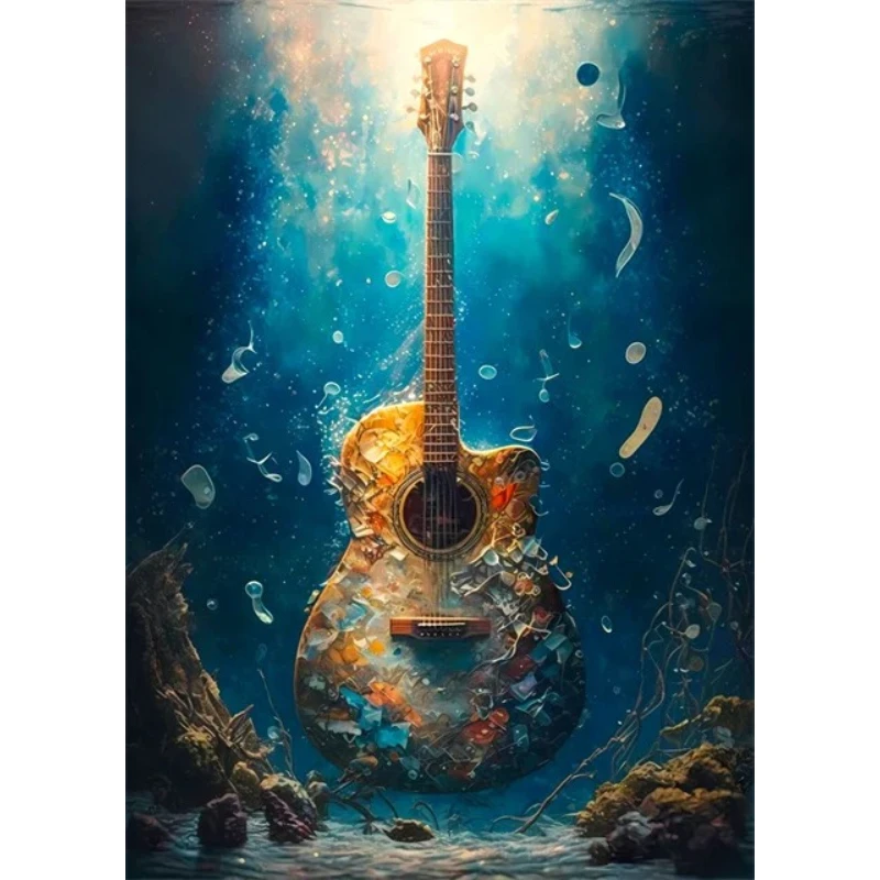 2026 Abstract Colorful Art Mus - Picture Of Musical Instrument 评论和价格