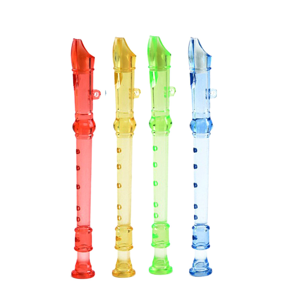 12Pcs Children Music Flute 8-H - Soprano Recorder Plastic 评论和价格